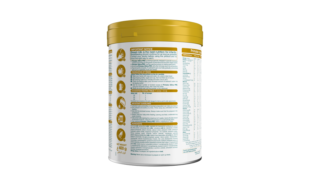 Primalac Ultima PRE (0 – 6 months)