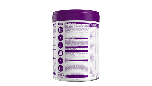 Primasure Total 1+ (1 – 3 years)